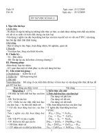 Gián án HÓA HỌC 9