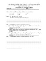 Bài soạn ĐỀ THI HSG LỚP 2.HAY