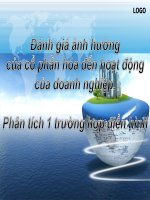 Đánh giá của cổ phần hóa ảnh hưởng đến doanh nghiệp 