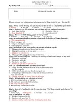 Kiem tra Tieng Viet ki I