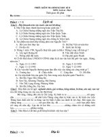 Tài liệu KT kỳ 1