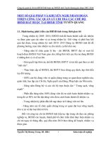 MỘT SỐ GIẢI PHÁP VÀ KHUYẾN NGHỊ NHẰM HOÀN THIỆN CÔNG TÁC QUẢN LÝ CHI TRẢ CÁC CHẾ ĐỘ BHXH BẮT BUỘC TẠI BHXH TỈNH TUYÊN QUANG