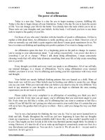 How to use affirmations to change your life