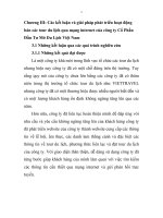 Các kết luận và giải pháp phát triển hoạt động bán các tour du lịch qua mạng internet của công ty Cổ Phần Đầu Tư Mở Du Lịch Việt Nam