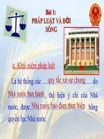 Bài soạn Ba 1 - Phap luat va doi song (a2)