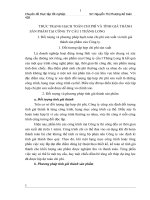 THỰC TRẠNG HẠCH TOÁN CHI PHÍ VÀ TÍNH GIÁ THÀNH SẢN PHẨM TẠI CÔNG TY CẦU I THĂNG LONG