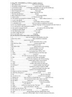 ÔN TẬP HỌC KÌ I - LOP 10 CB