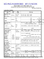 NHẬN BIẾT HÓA HỮU CƠ