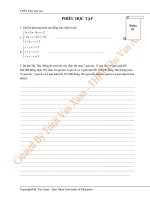 phieu hoc tap phuong trinh, he phuong trinh 10CB