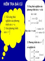 Gián án PTLG cơ ban