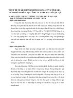 THỰC TẾ VỀ KẾ TOÁN CHI PHÍ SẢN XUẤT VÀ TÍNH GIÁ THÀNH SẢN PHẨM TẠI CÔNG TY TNHH BAO BÌ VẠN LỢI