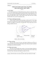 Giáo trình Thủy văn công trình - chương 6