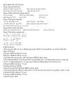 DE CUONG ON TAP TOAN 8