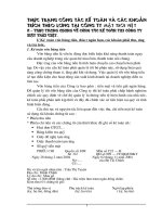 Thực trạng công tác kế toán và các khoản trích theo lương tại Công ty Mặt Trời Việt