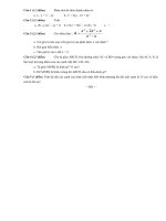 ĐỀ THI HỌC KÌ I TOÁN 8