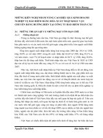 NHỮNG KIẾN NGHỊ NHẰM NÂNG CAO HIỆU QUẢ KINH DOANH NGHIỆP VỤ BẢO HIỂM HÀNG HÓA XUẤT NHẬP KHẨU VẬN CHUYỂN BẰNG ĐƯỜNG BIỂN TẠI CÔNG TY BẢO HIỂM TOÀN CẦU