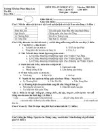 De thi CKI Lich su Lop 4