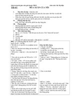 MÙA XUÂN CỦA TÔI - TIẾT 63