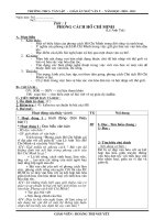 Gián án ngữ văn 9 cả năm - chuẩn ktkn