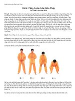 Bài giảng Bài tập công pháp4