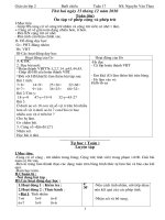 giao an chieu lop 2 tuan 17