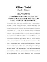 LUYỆN ĐỌC TIẾNG ANH QUA TÁC PHẨM VĂN HỌC-Oliver Twist -Charles Dickens -CHAPTER 27