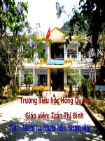 Tài liệu Bài Mười ba, Mười bốn, Mười lăm