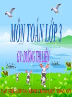 T12 Toán 3 Tính giá trị biểu thức