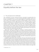 Equality before the law