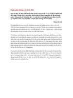 Bài giảng HẠNH PHÚC KHÔNG CHỈ LÀ CÁI ĐÍCH