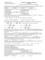 Đề luyện tập số 8