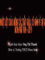 tiết 54: Tập làm thơ tám chữ