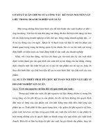 CƠ SỞ LÝ LUẬN CHUNG CỦA CÔNG TÁC  KẾ TOÁN NGUYÊN VẬT LIỆU TRONG DOANH NGHIỆP SẢN XUẤT