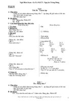 giáo án tháng 2 tuần 8