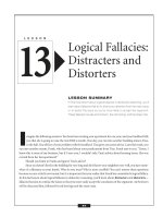 Logical Fallacies - Distracters and Distorters