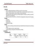 Hệ thống kiến thức môn sinh học THPT