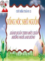 HĐ NGLL THANG12 KHỐI9