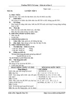 Bài giảng SH6 - TIẾT 35 - LUYỆN TẬP 1