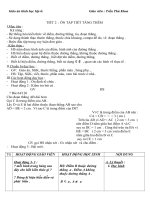 Gián án giáo án hinh học tiết tăng thêm