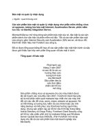 Bảo mật và quản lý nhận dạng