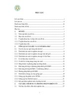 Luận văn xác định khả năng kết hợp của một số dòng ngô thuần tự phối bằng phương pháp lai luân giao 