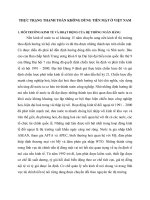 THỰC TRẠNG THANH TOÁN KHÔNG DÙNG TIỀN MẶT Ở VIỆT NAM