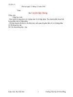 Tuần 17 buổi 2(3 cột)