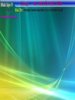 Tiết 29 - Bài 28: PP nghiên cứu di truyền người