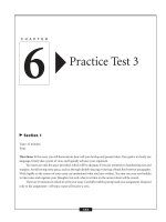 SAT Writing Essentials - Practice Test 3
