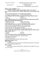 Tài liệu SGD Vinh Phuc-KT HOC KY I - 10-11 Van9