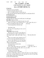 Tài liệu tu nhien xa hoi lop 1 ca nam