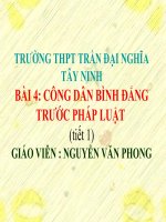 Tài liệu bai 4 quyen binh dang cua cong dan trong mot so linh vuc xa hoi3