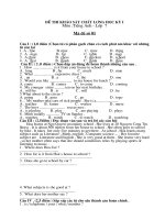 Tài liệu Đề Thi KSCL HKII Đề Phòng