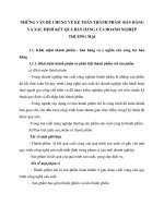 NHỮNG VẤN ĐỀ CHUNG VỀ KẾ TOÁN THÀNH PHẨM  BÁN HÀNG VÀ XÁC ĐỊNH KẾT QUẢ BÁN HÀNG CỦA DOANH NGHIỆP THƯƠNG MẠI